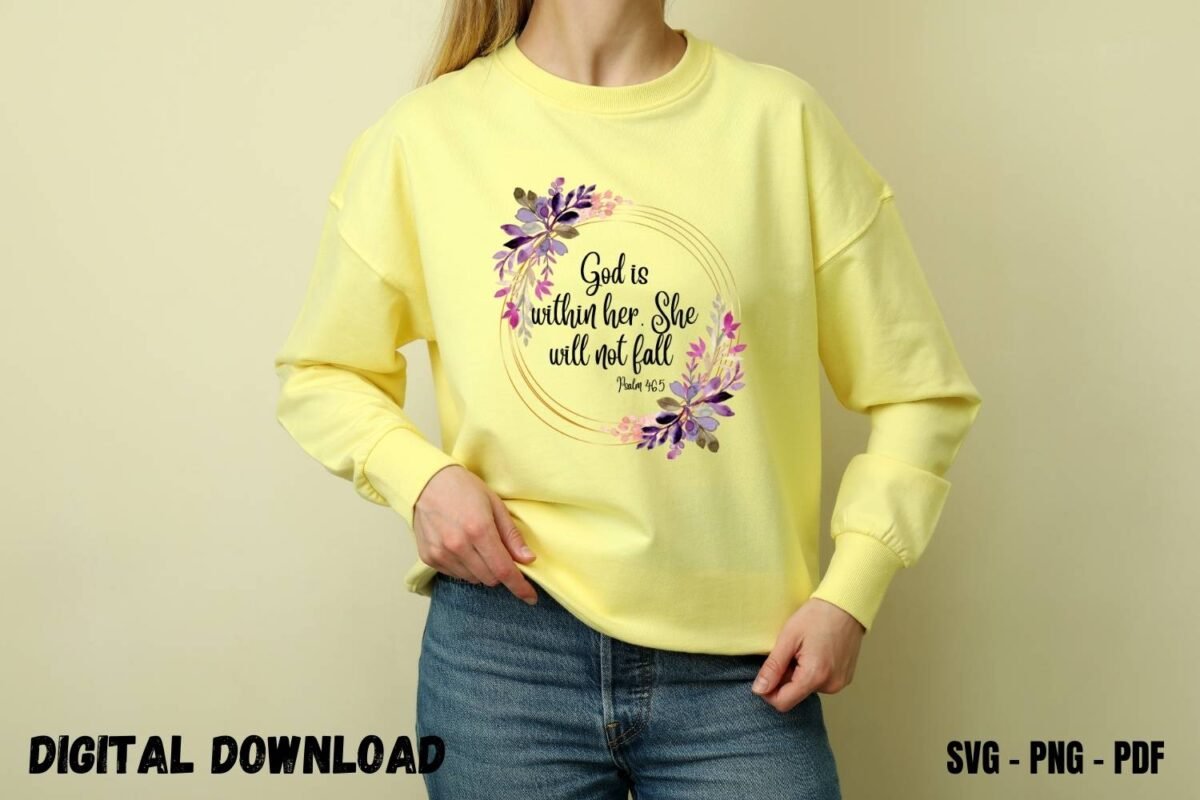 Bible Verse Tshirt design SVG PNG