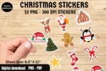 Christmas Digital prints for Planner