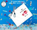 Happy Birthday Mom Print