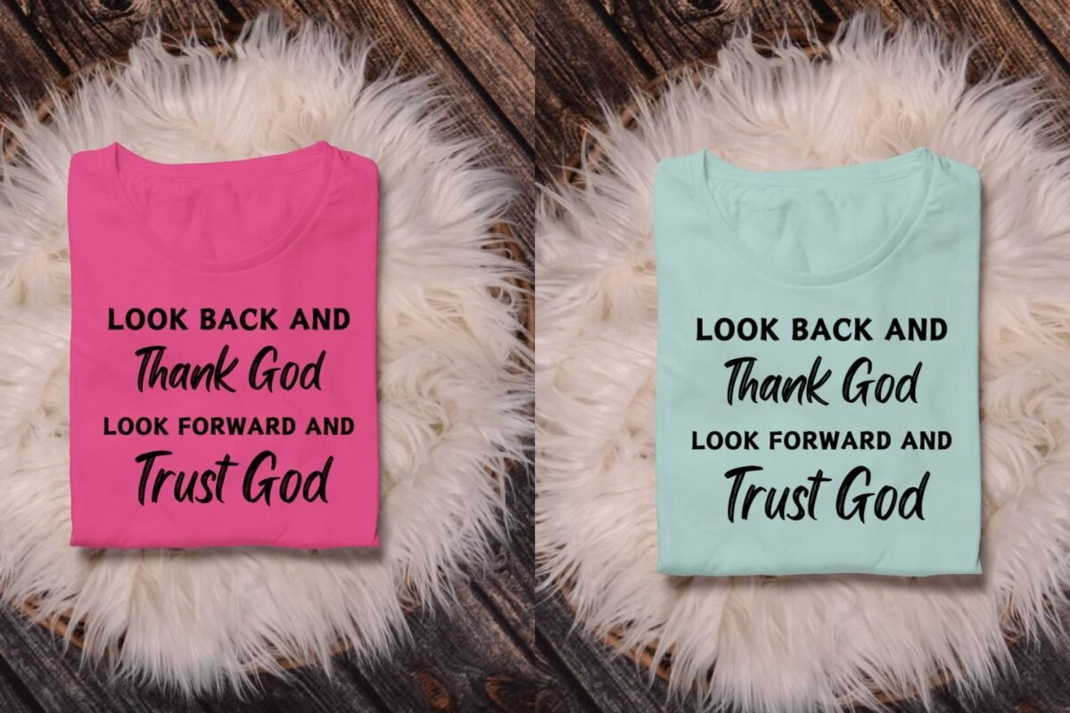 Positive Christian Quote Tshirt Design SVG