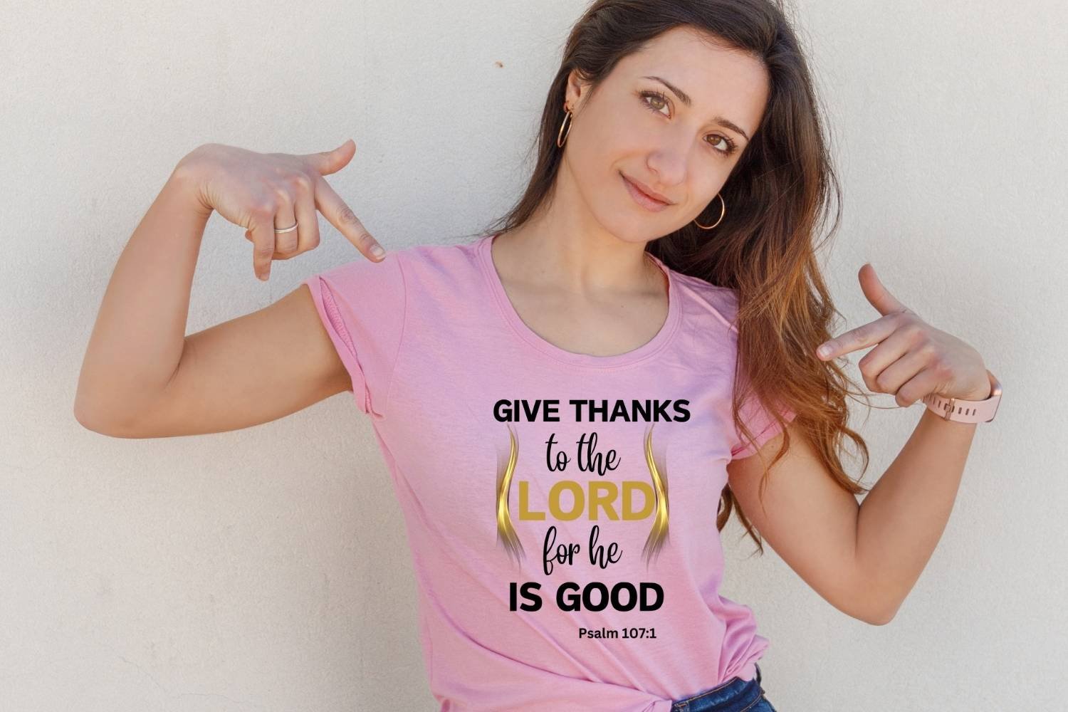 Give Thanks to Lord Tshirt Design Print SVG PNG - Image 3