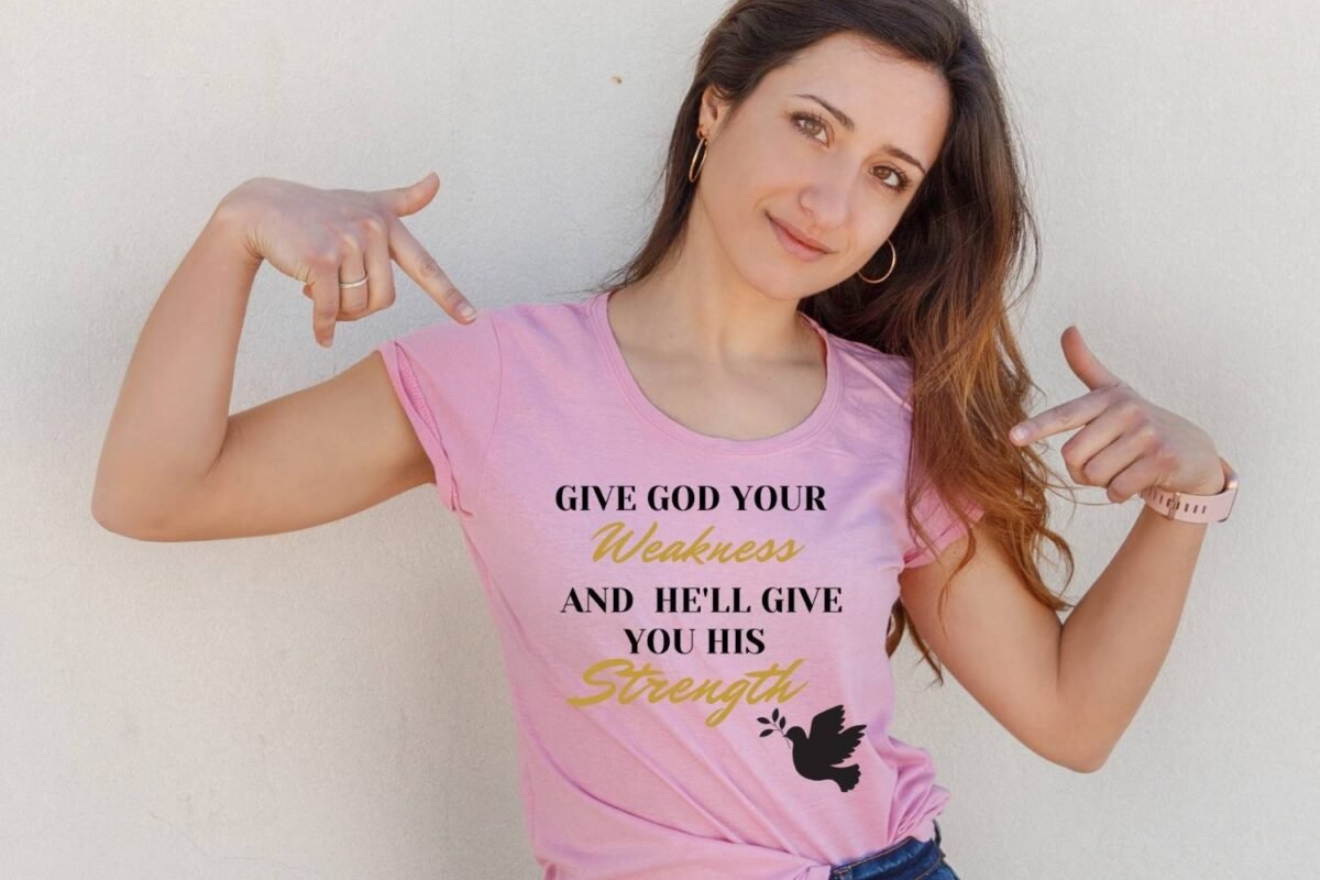 Positive Christian Tshirt Print