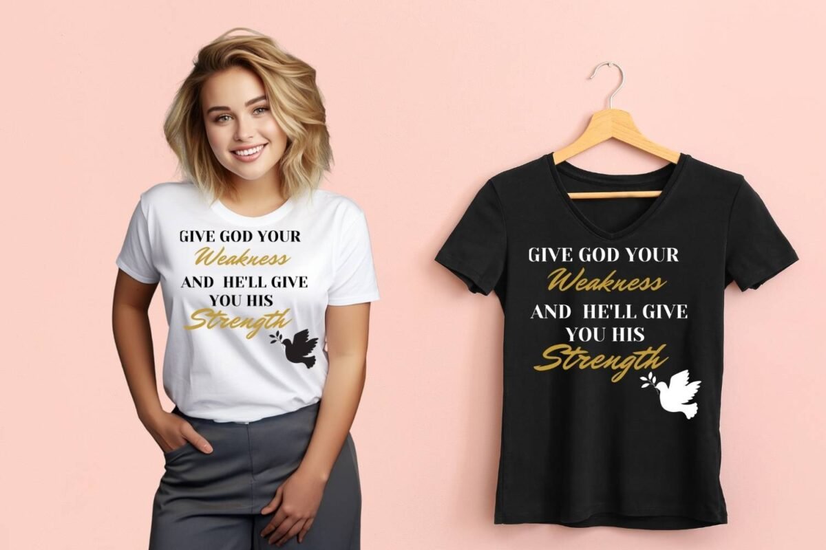 Positive Christian Tshirt Design svg