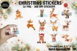 12 December Christmas Digital Stickers for Planner
