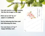 Happy Birthday Mom Print