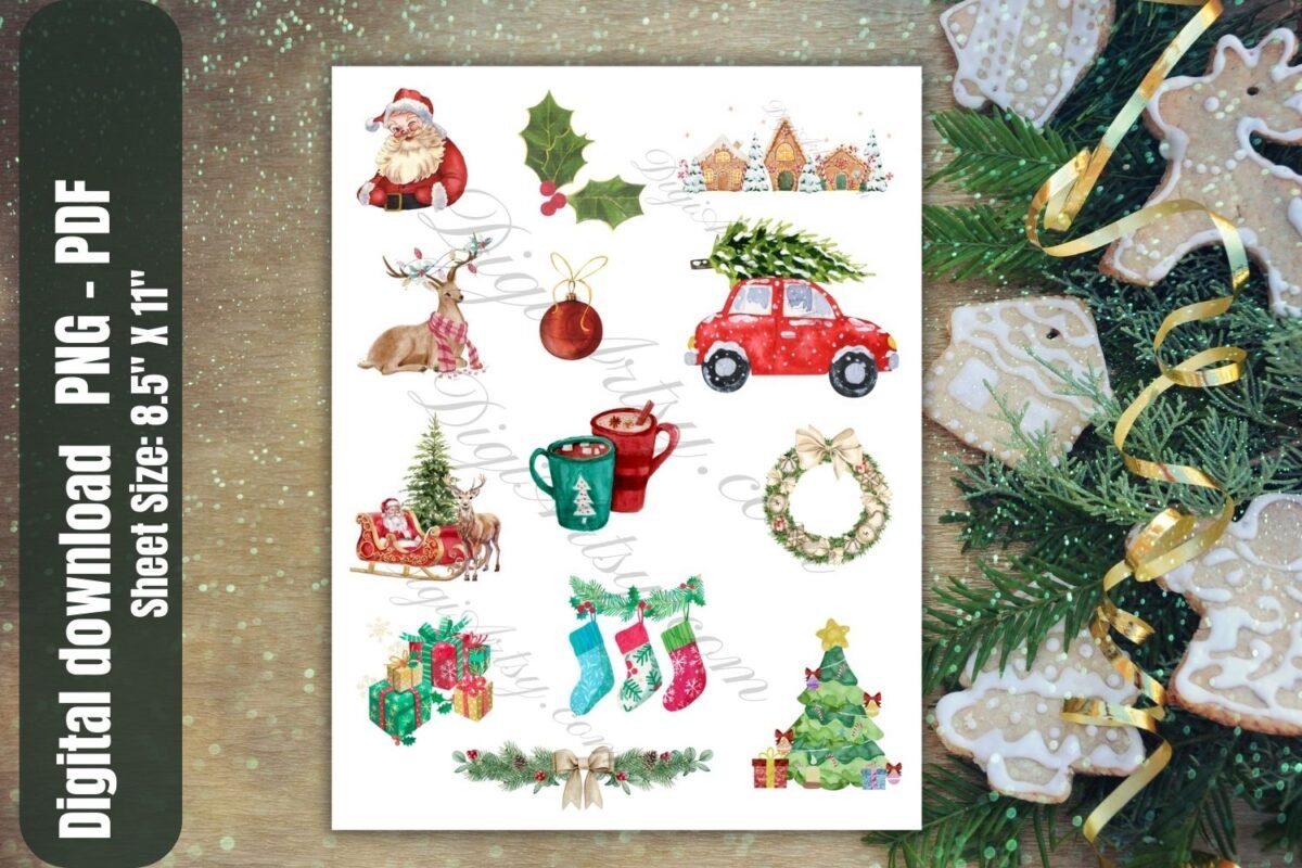 Christmas Digital prints