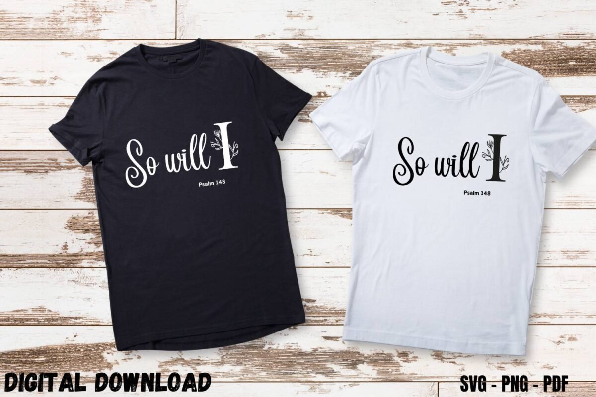 Bible Versus Tshirt Print SVG