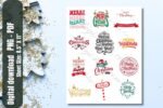 Christmas Digital Planner Stickers