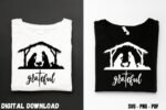 Gratitude Tshirt Design Print SVG
