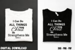 Positive Christian Tshirt Design
