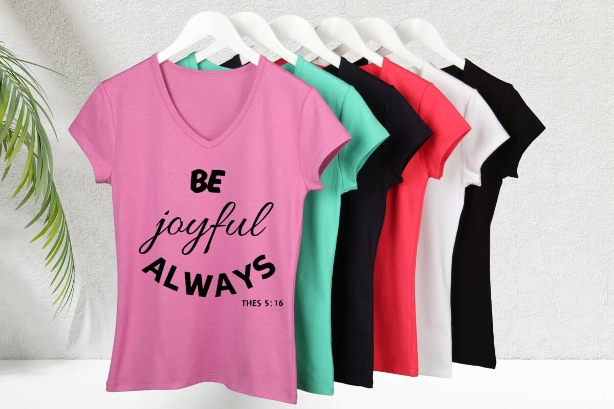 Be Joyful Always Design Print