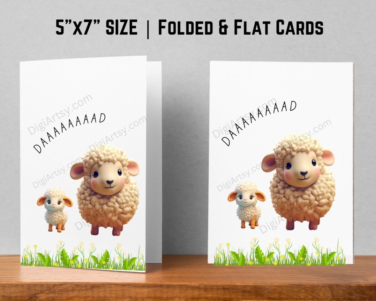 Printable Dad Greeting Card for birthDay