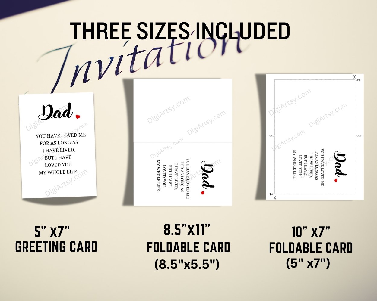 Greeting Card for Dad