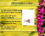 Happy Birthday Mom Print