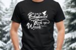 Christian Quote Tshirt Print
