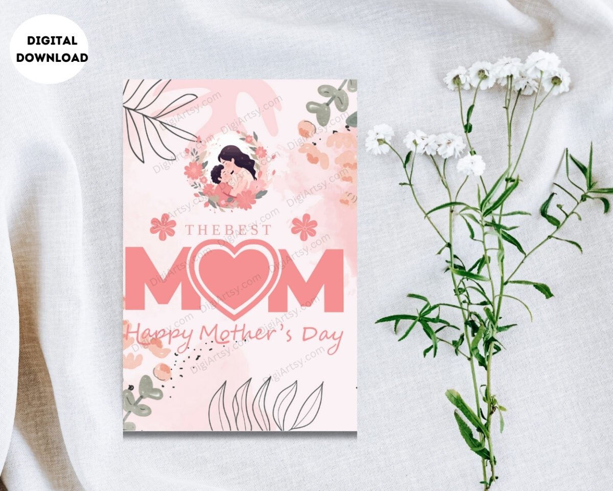 Happy Mothers Day Digital Print