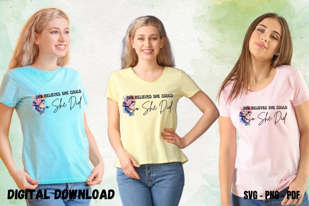 Positive Motivational Tshirt Print