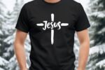 Jesus Design Print for Tshirt