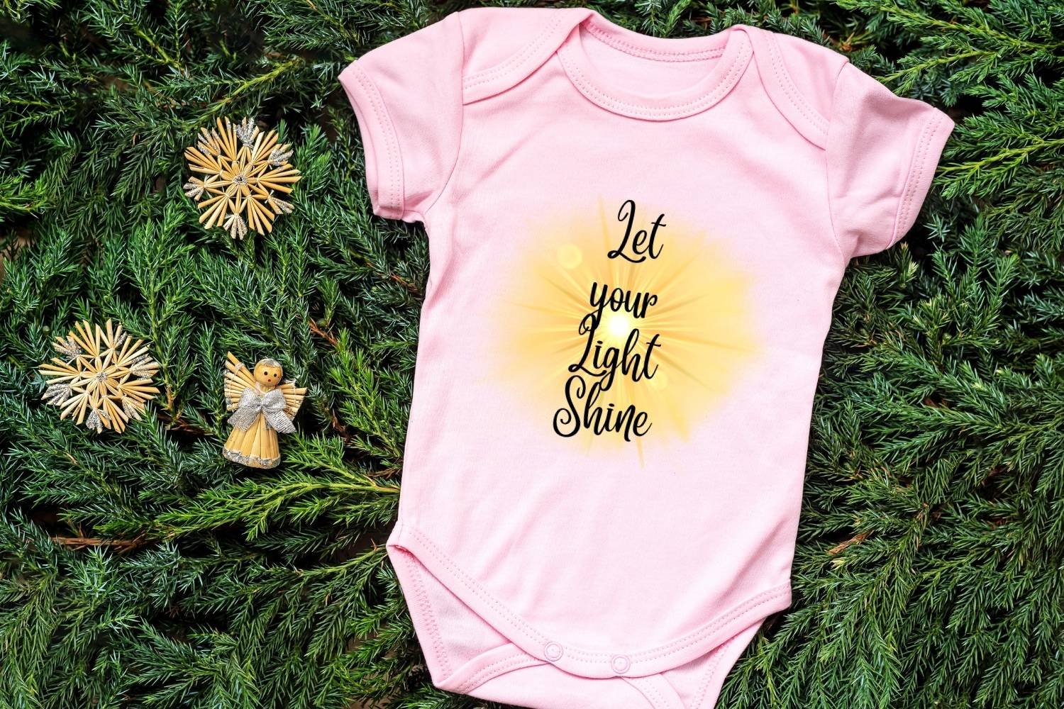 Bible Verse Tshirt Design Let your Light Shine - Image 4