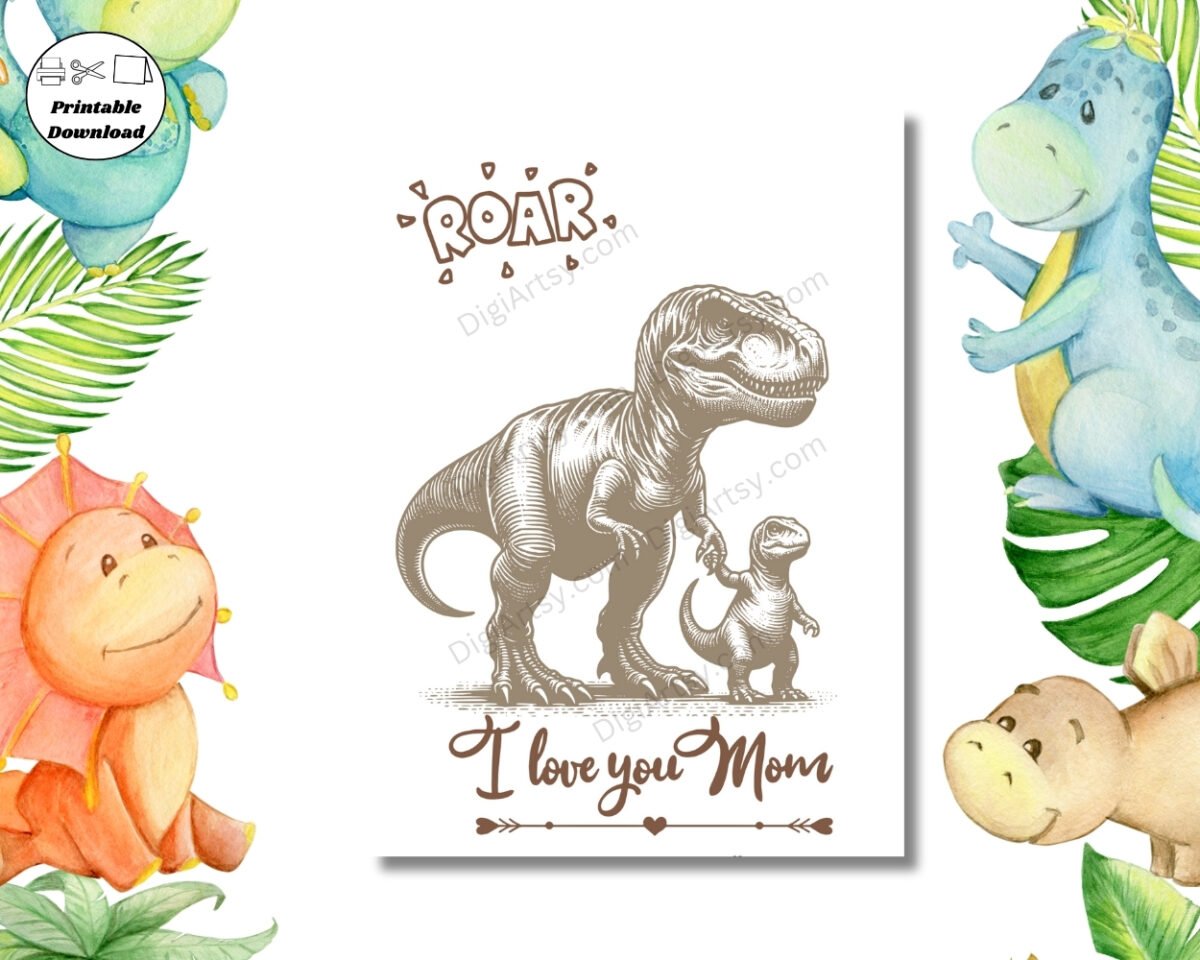 Humorous Mother Digital Print for Your Loved Mom