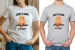 Anime Tshirt Print SVG PNG