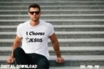 Jesus Design Print