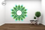 Watercolor Peacock Feather wall art