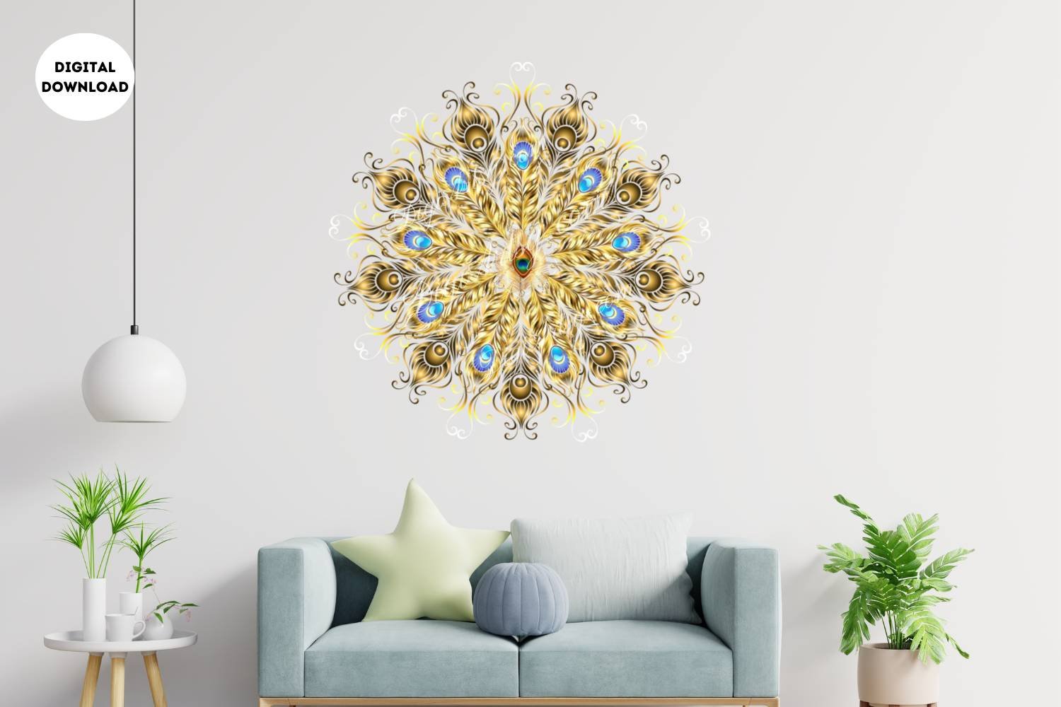 mandala Art Design Clipart