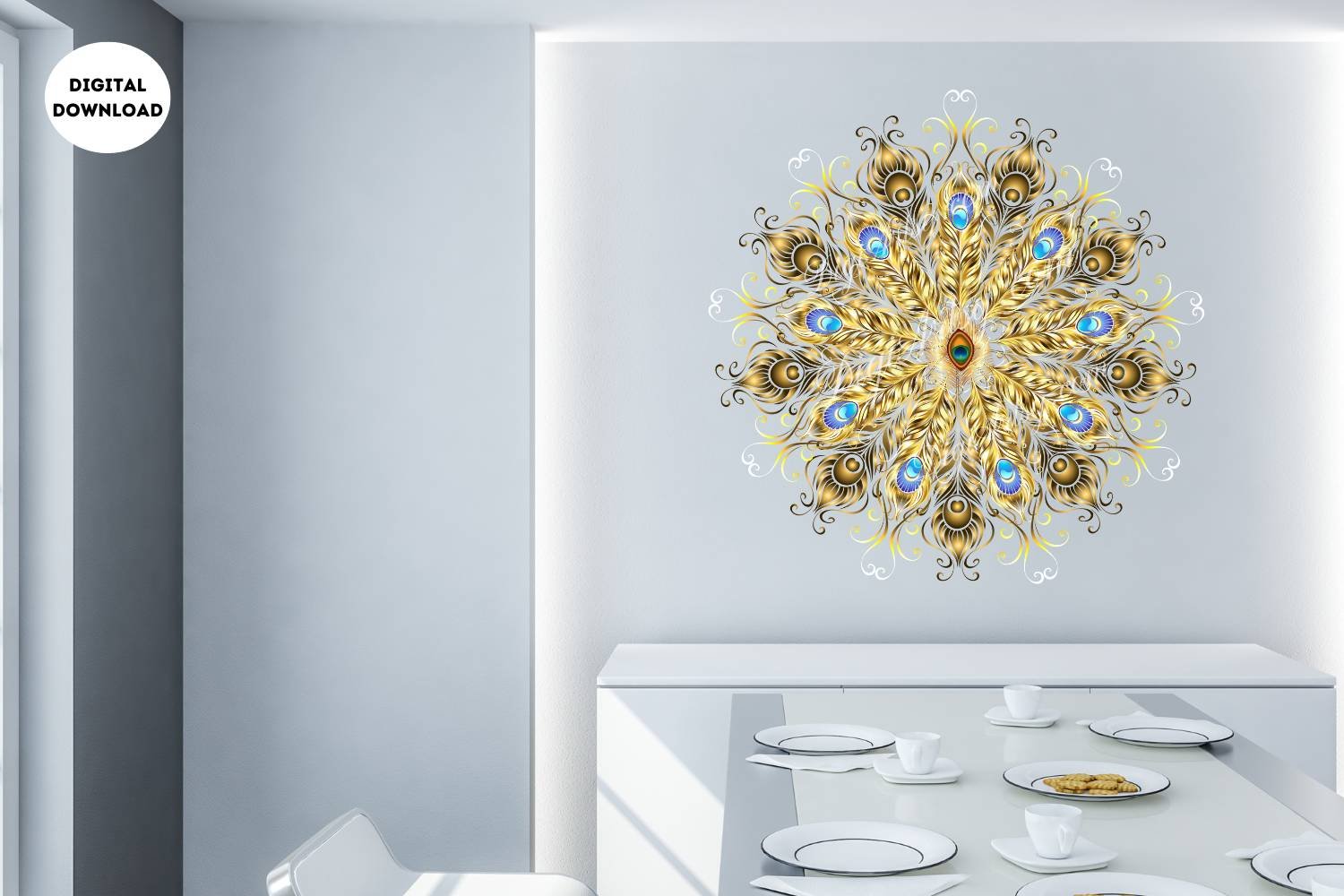 Mandala Art Design Clipart