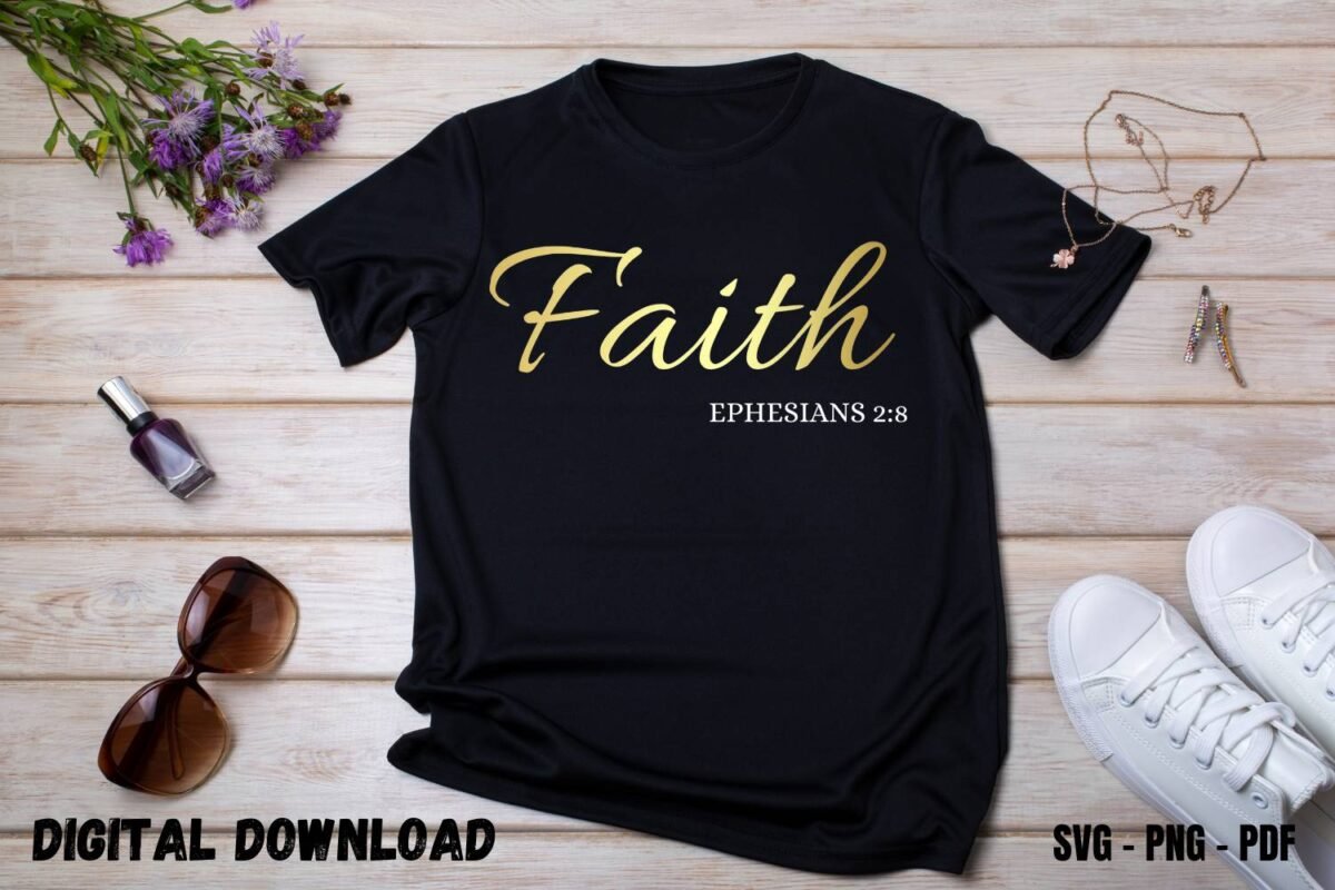 Faith Design Print for Tshirt MUG