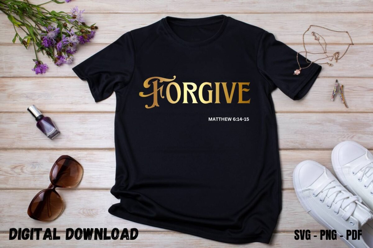 Forgive Design Print for Tshirt MUG