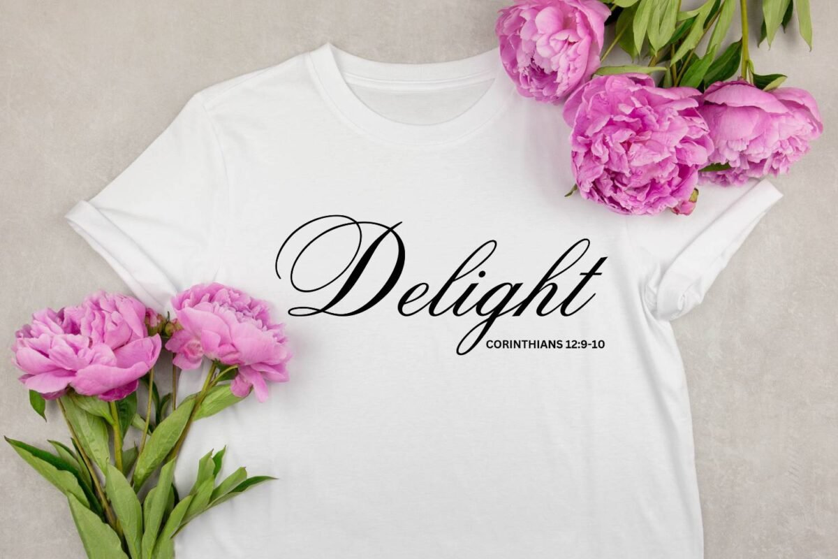 Delight Tshirt Design Print SVG PNG