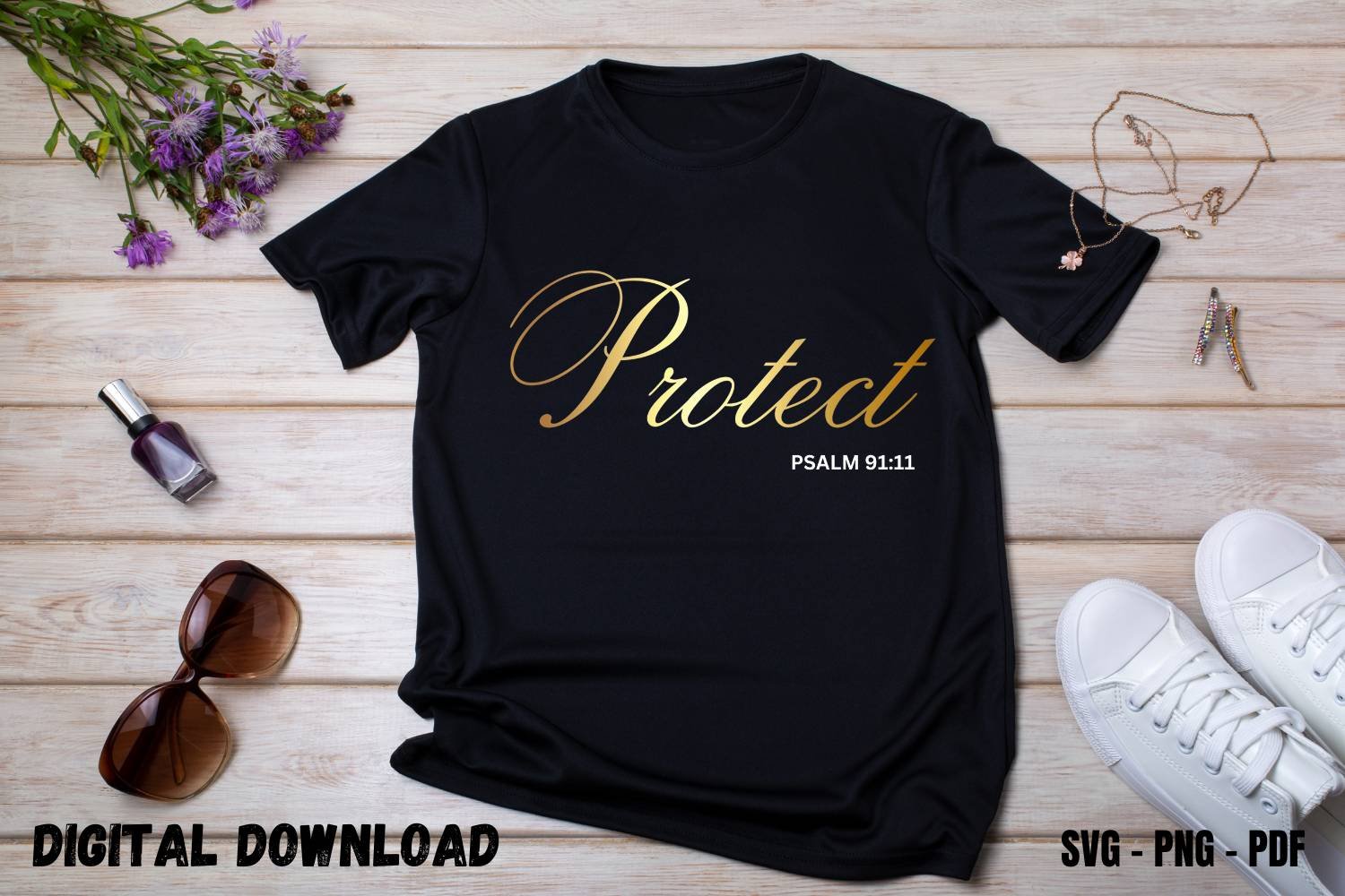 Protect Tshirt Design Print SVG PNG