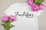Bible Versus Tshirt Print SVG Justifies
