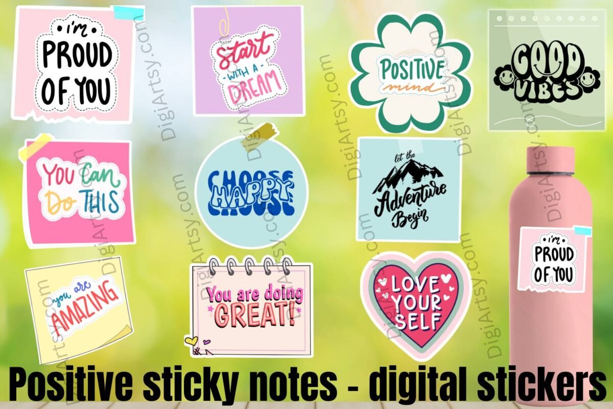 Motivational Quotes Digital Stickers