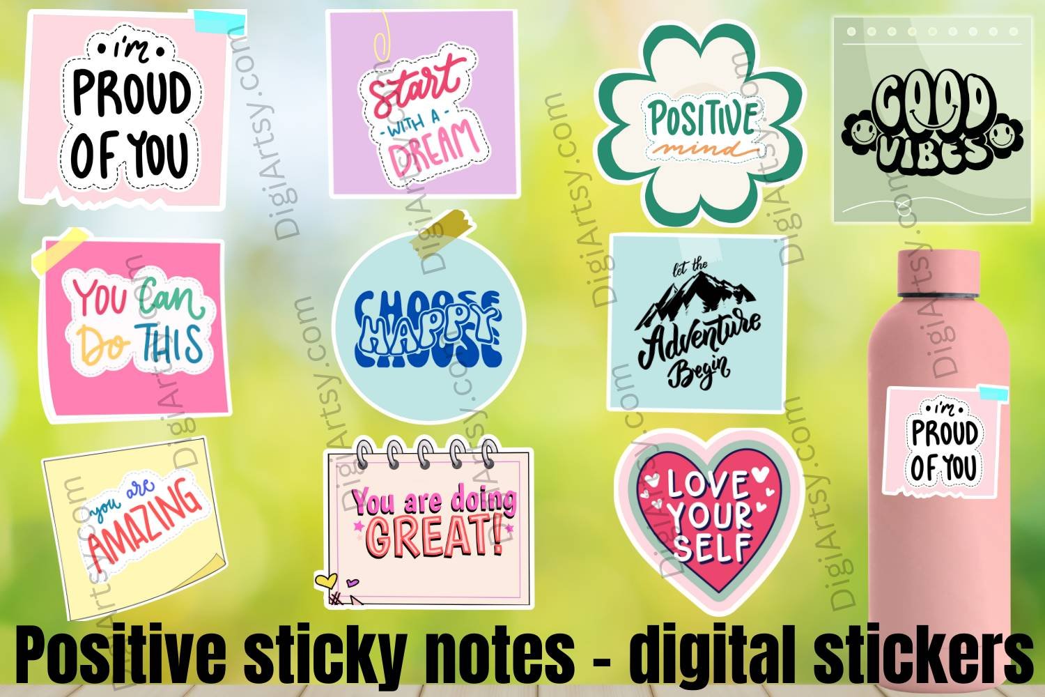 Motivational Quotes Digital Stickers