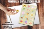 Inspirational and Appreciation Digital Stickers Sheet
