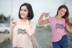 Attitude T-shirt Design Print