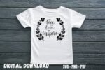 Live Love Inspire Inspirational T-shirt Design Print