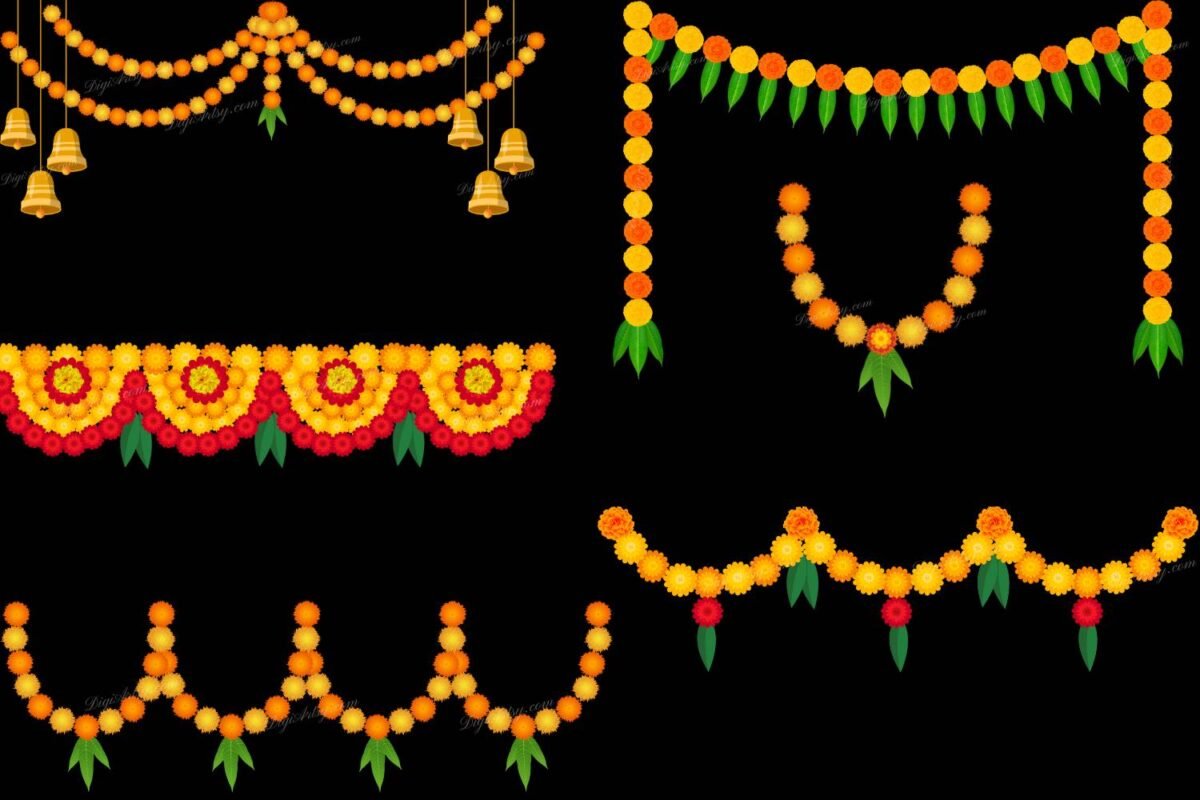 Marigold Clipart Bundle