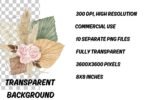 Boho Roses PNG