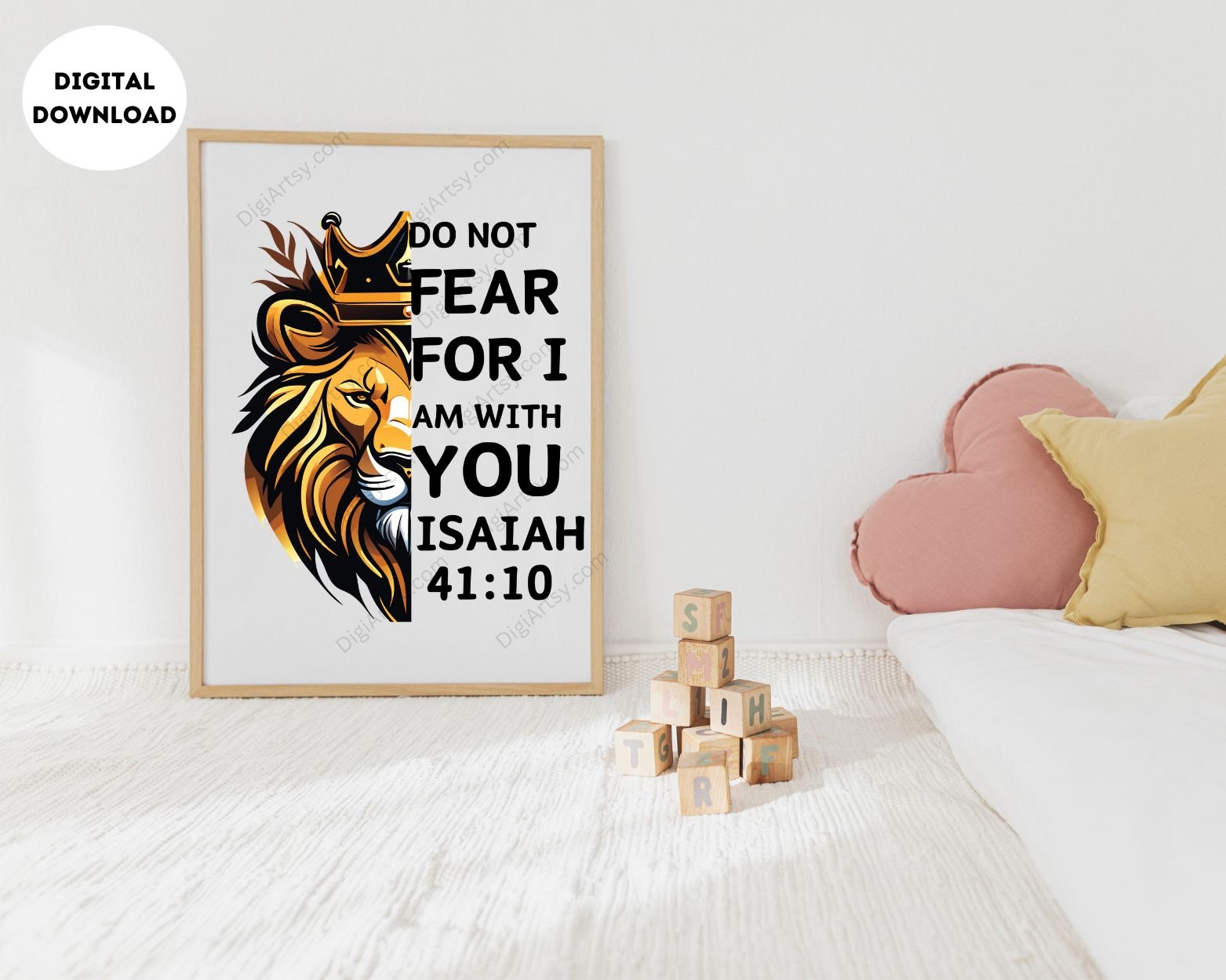 Bible Verse Wall decor Do not Fear For
