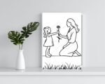 Mother and Child Wall Art