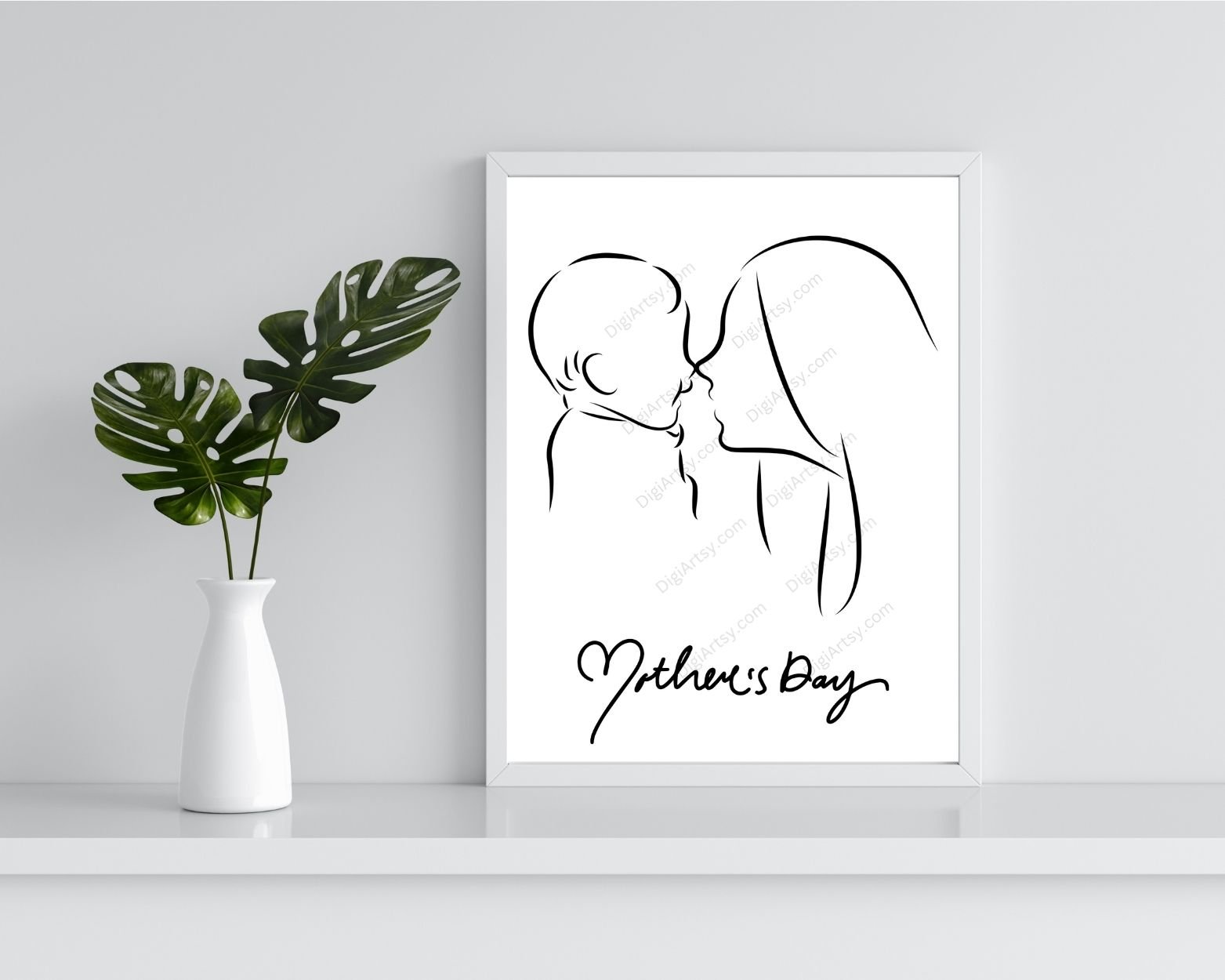 Mother and Child Wall Art