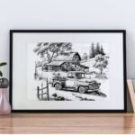 Vintage Gallery Wall Art Print