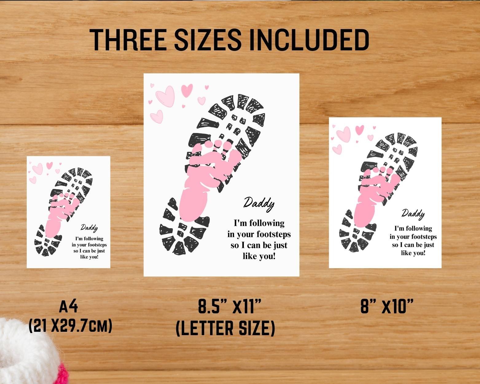 Handprint Gift from Daughter