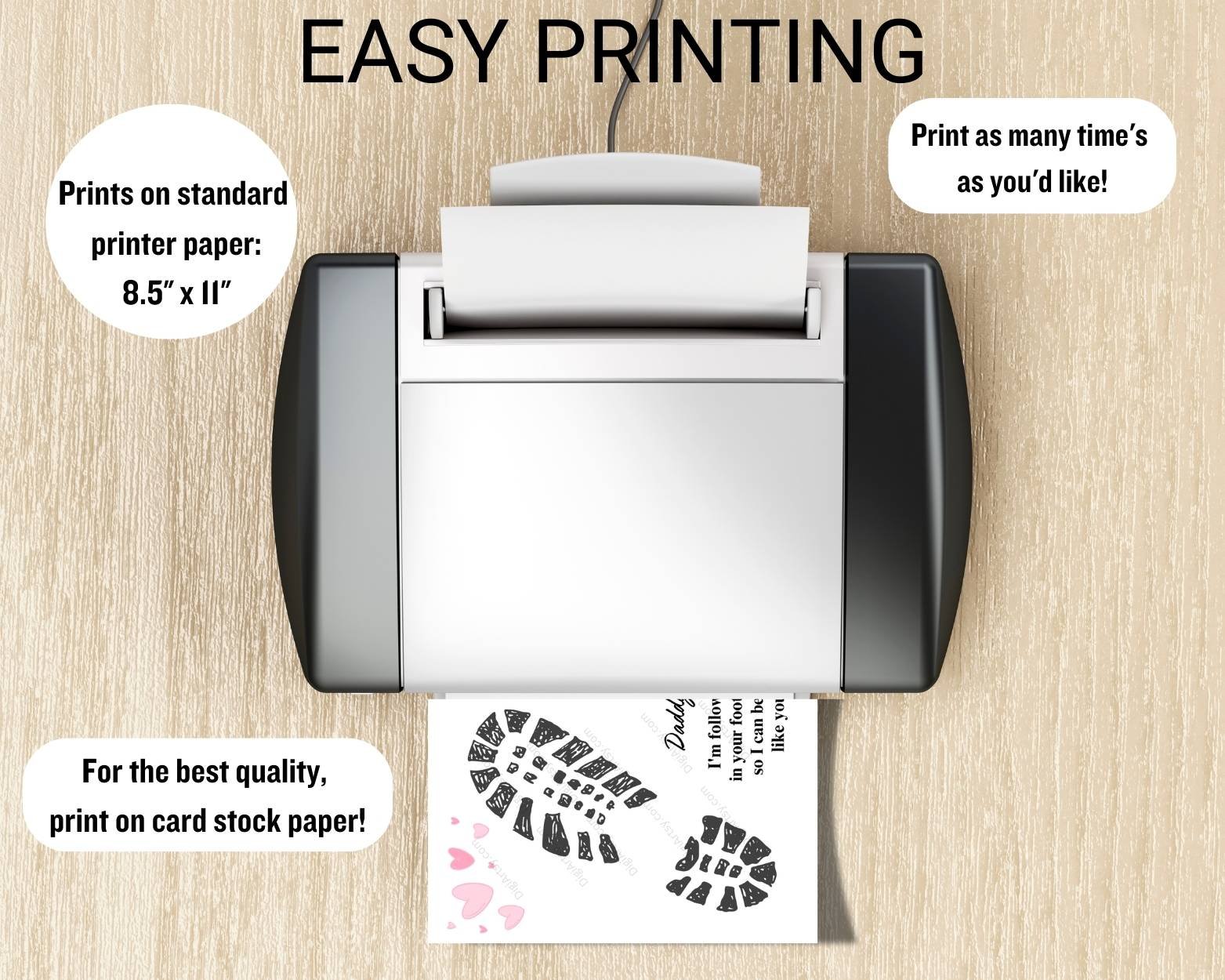 Baby Handprint Keepsake