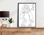 Family Line Art