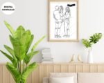With Love Family Wall Decor Print