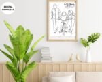 Printable Wall Art Gift for Family